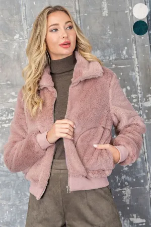Faux Fur Coat