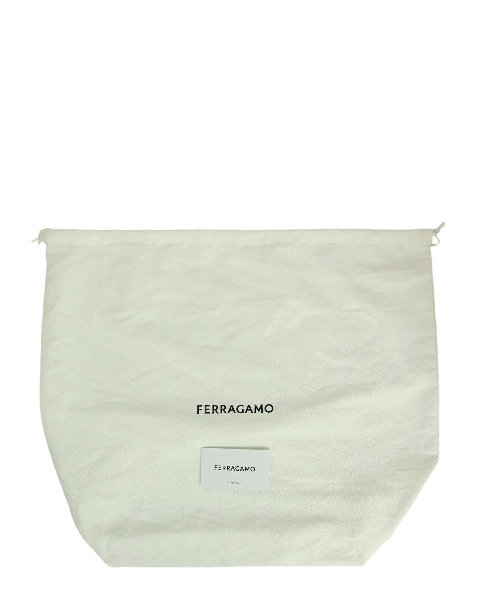 Ferragamo Black/Red Leather Hug Top Handle Bag