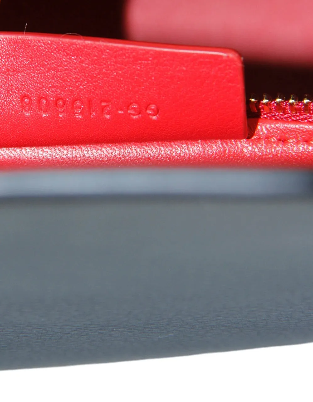 Ferragamo Black/Red Leather Hug Top Handle Bag