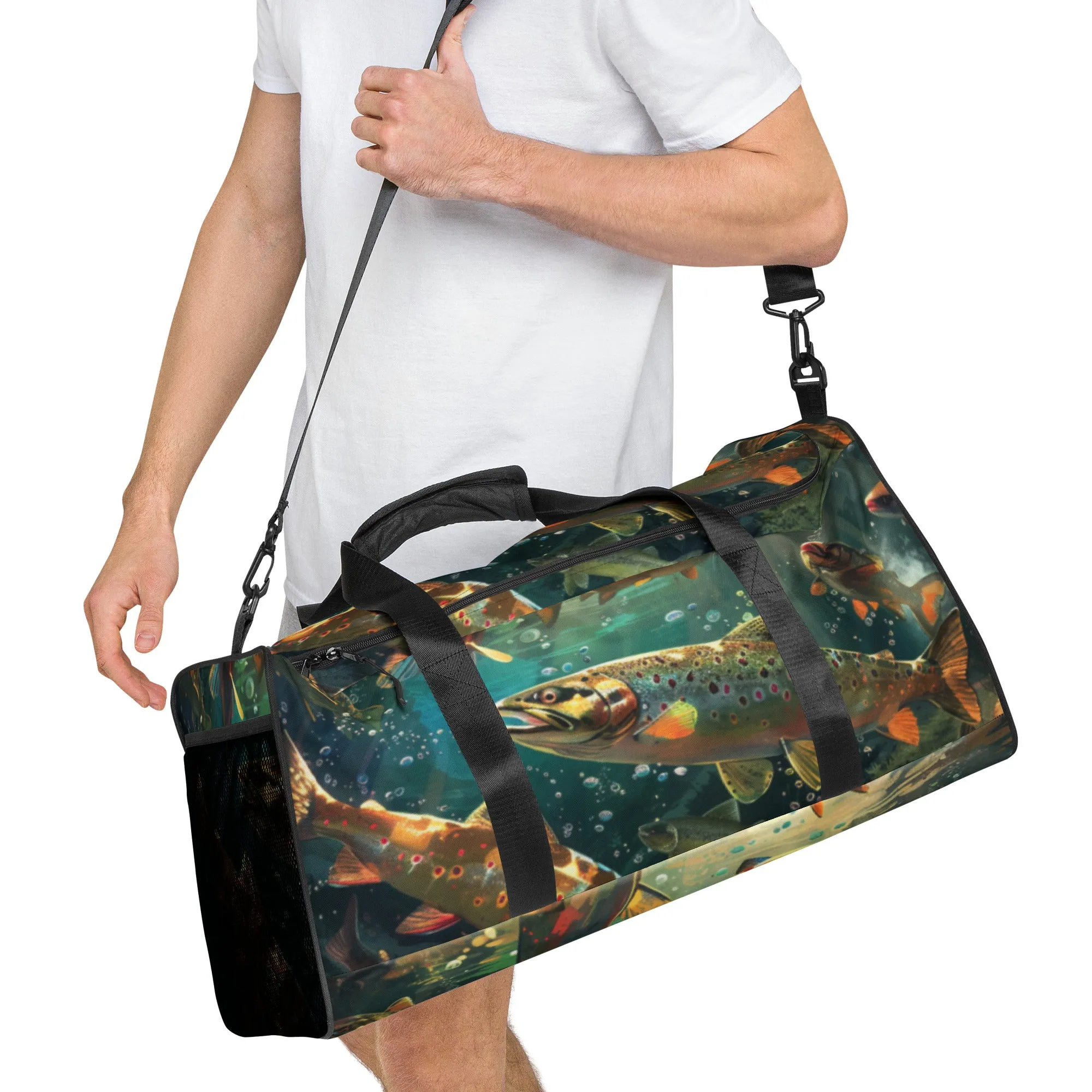 Fish Duffle bag