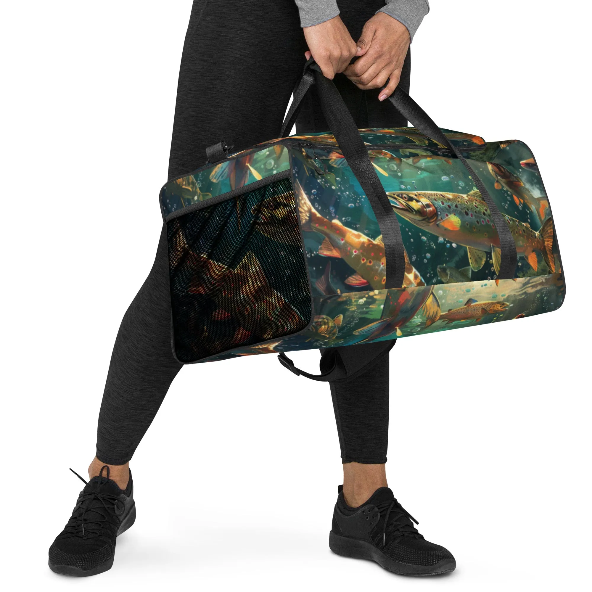 Fish Duffle bag
