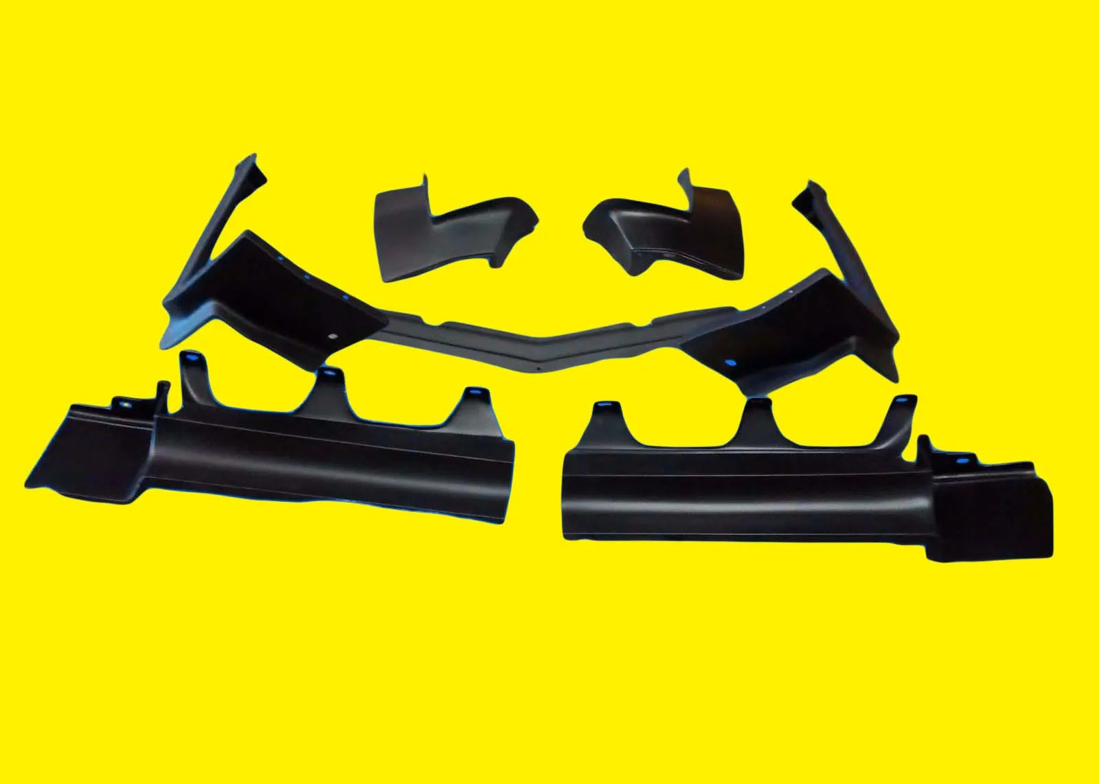 Fits: Buick Riviera 1979-85 Fiberglass Bumper Fillers Front &amp; Rear (Set of 7 Pcs)