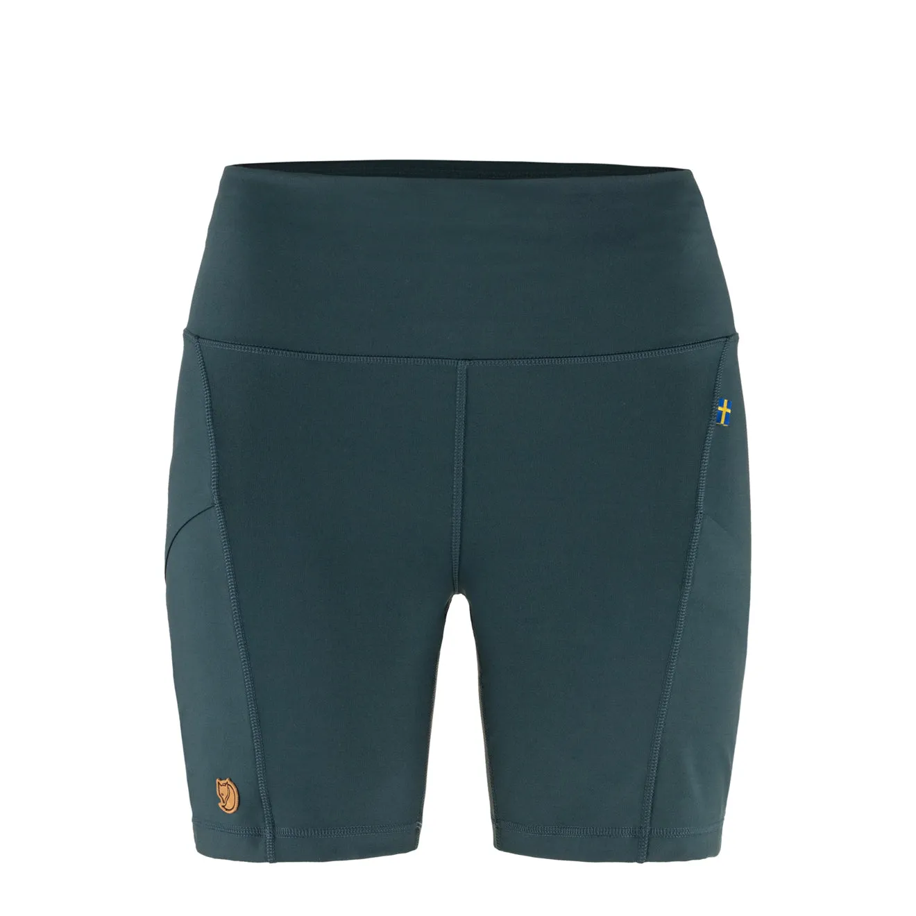 Fjallraven Womens Abisko 6 Inch Shorts Tights Mountain Blue