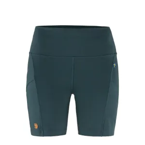 Fjallraven Womens Abisko 6 Inch Shorts Tights Mountain Blue