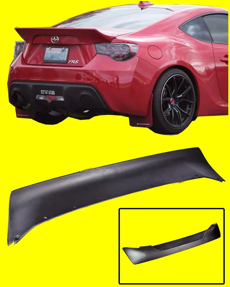 For 13-Up Scion Fr-S Subaru Brz Bunny Style V3 Rear Trunk Lip Spoiler Wing Kit