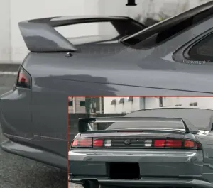For 95-98 Nissan 240SX 200SX S14 Silvia Coupe Kouki JDM Style Spoiler UNPAINTED