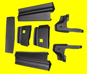 FOR CADILLAC ELDORADO 1979-85 REAR FIBERGLASS BUMPER FILLERS (SET OF 7 PCS)r