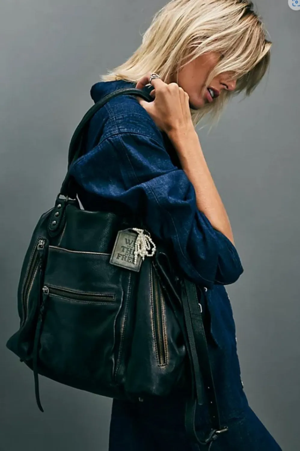 FREE PEOPLE EMERSON TOTE COAL