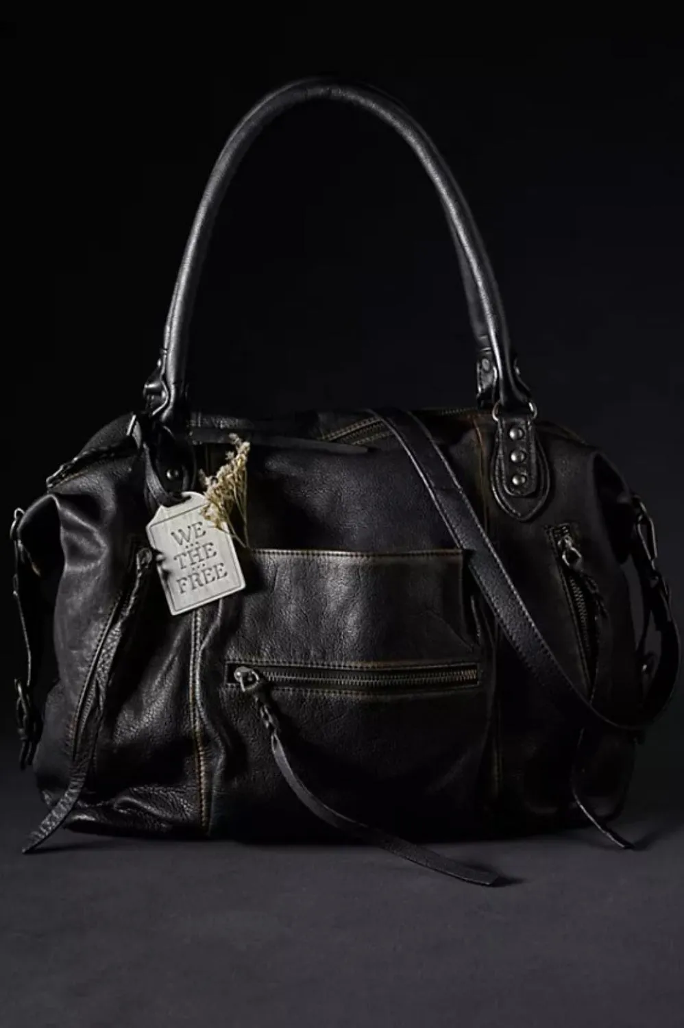 FREE PEOPLE EMERSON TOTE COAL