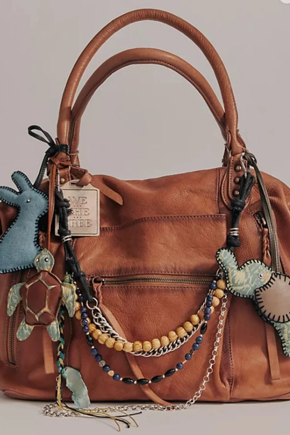 FREE PEOPLE EMERSON TOTE SADDLE