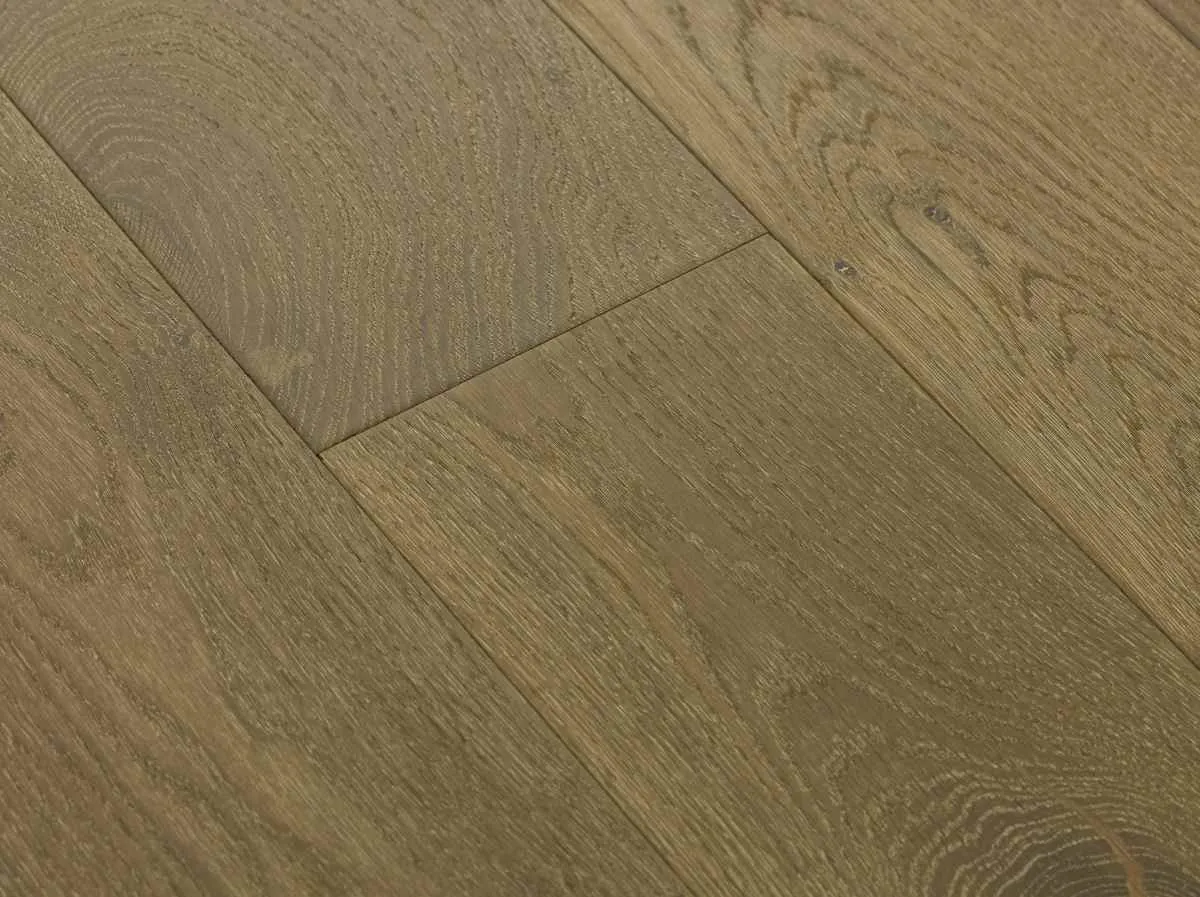 Galleria Professional Engineered European Rustic Oak Flooring 20mm x 190mm Stoney Grey Oiled