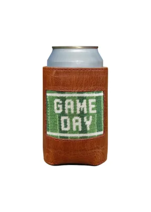 GAME DAY NEEDLEPOINT CAN COOLER