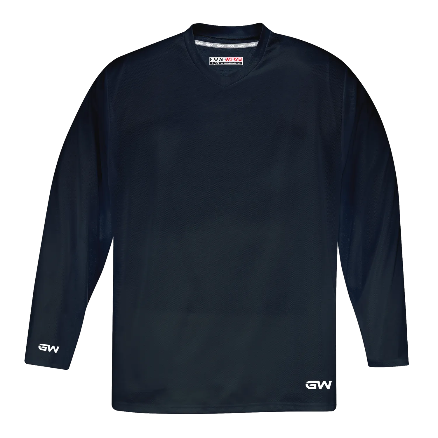 GameWear GW5500 ProLite Series Junior Hockey Practice Jersey - Black