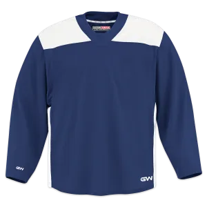 GameWear GW6500 ProLite Series Junior Hockey Practice Jersey - Navy / White