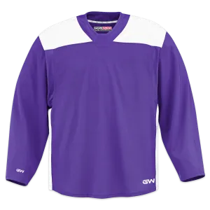 GameWear GW6500 ProLite Series Senior Hockey Practice Jersey - Violet / White