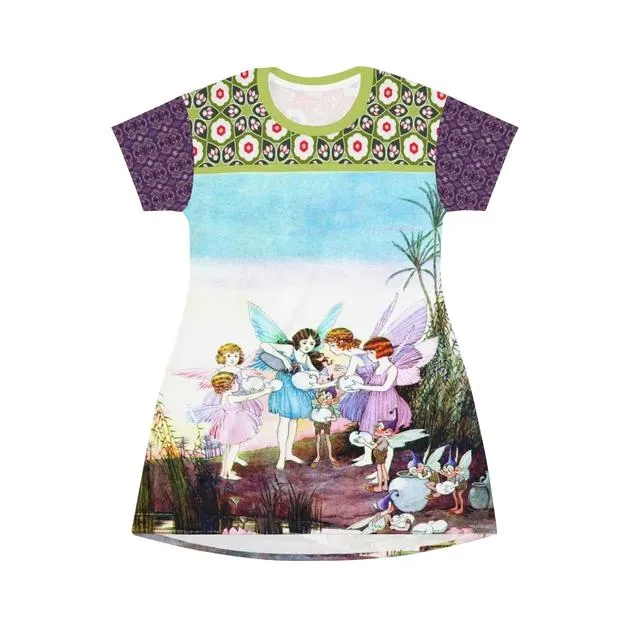 Garden Party T-shirt Dress