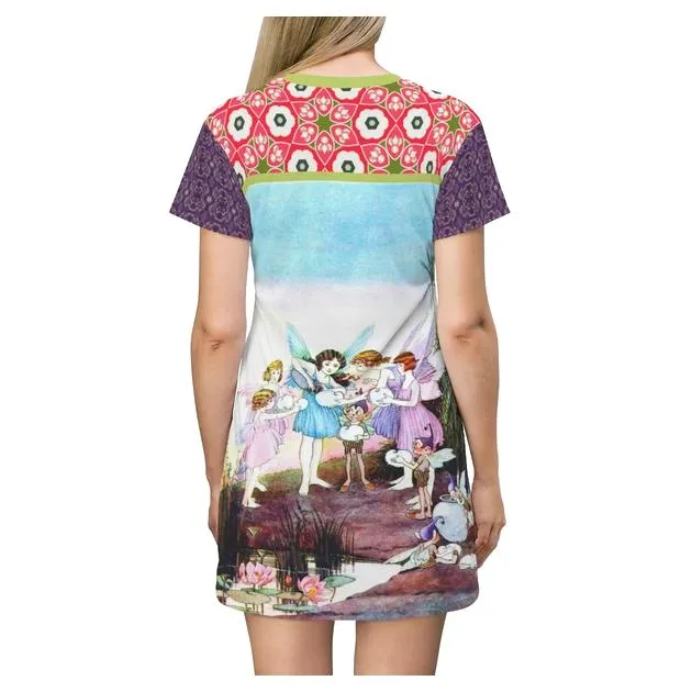 Garden Party T-shirt Dress
