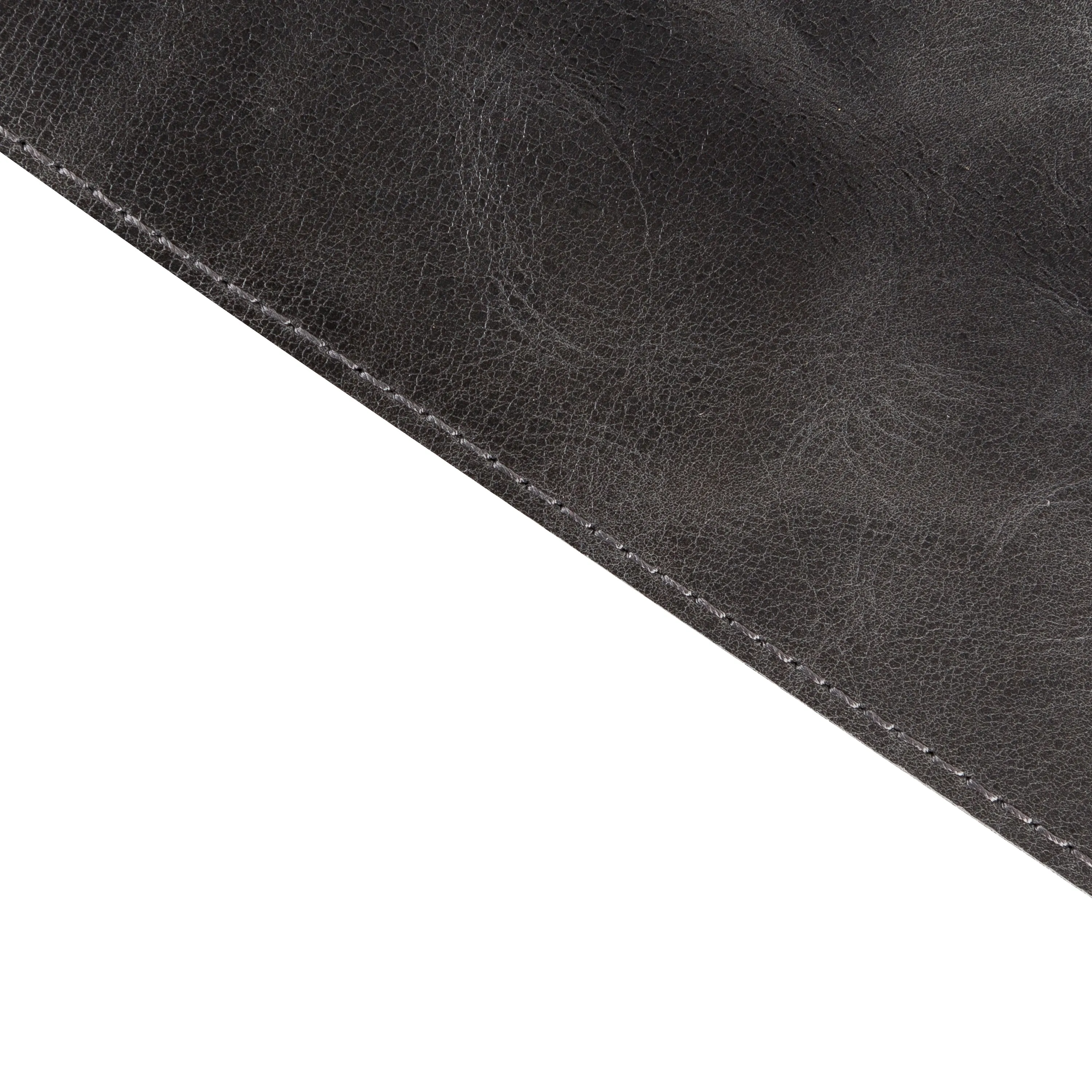 Genuine Grey Leather Deskmat, Computer Pad, Office Desk Pad
