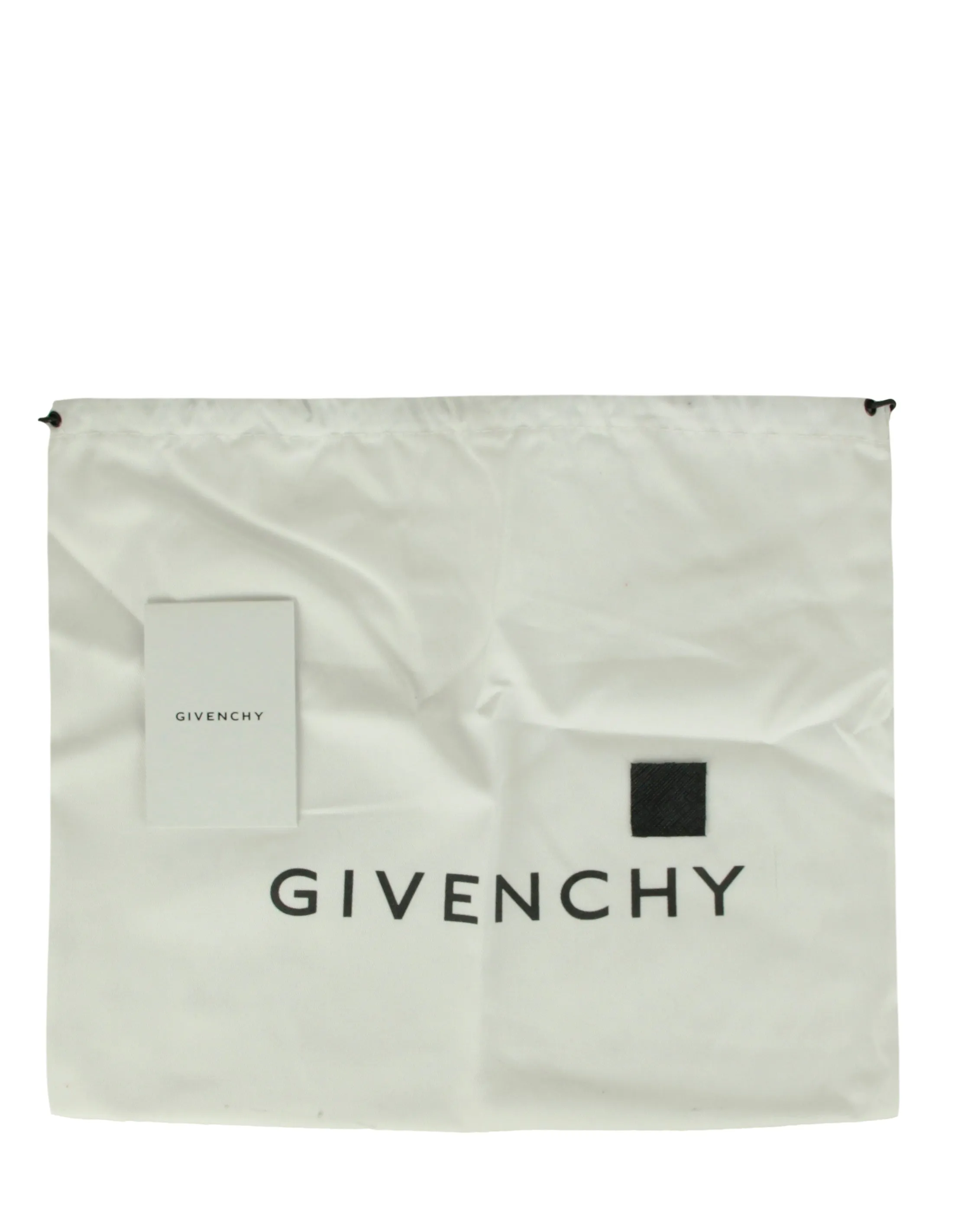 Givenchy Black Saffiano Leather Bambi Pouch Bag
