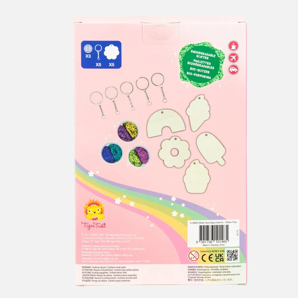 GLITTER GOO BAG CHARMS GLITTER POP