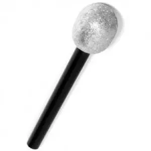 Glitter Microphone - Silver
