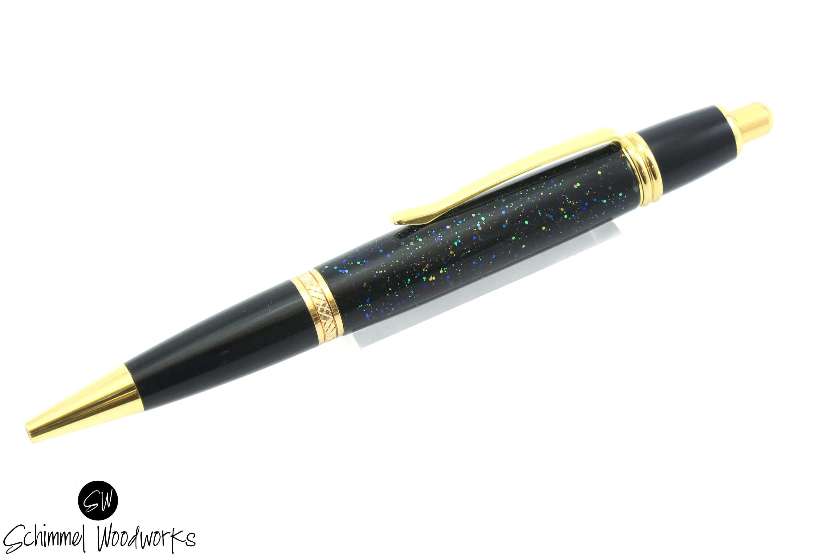 Glittery Click Pen