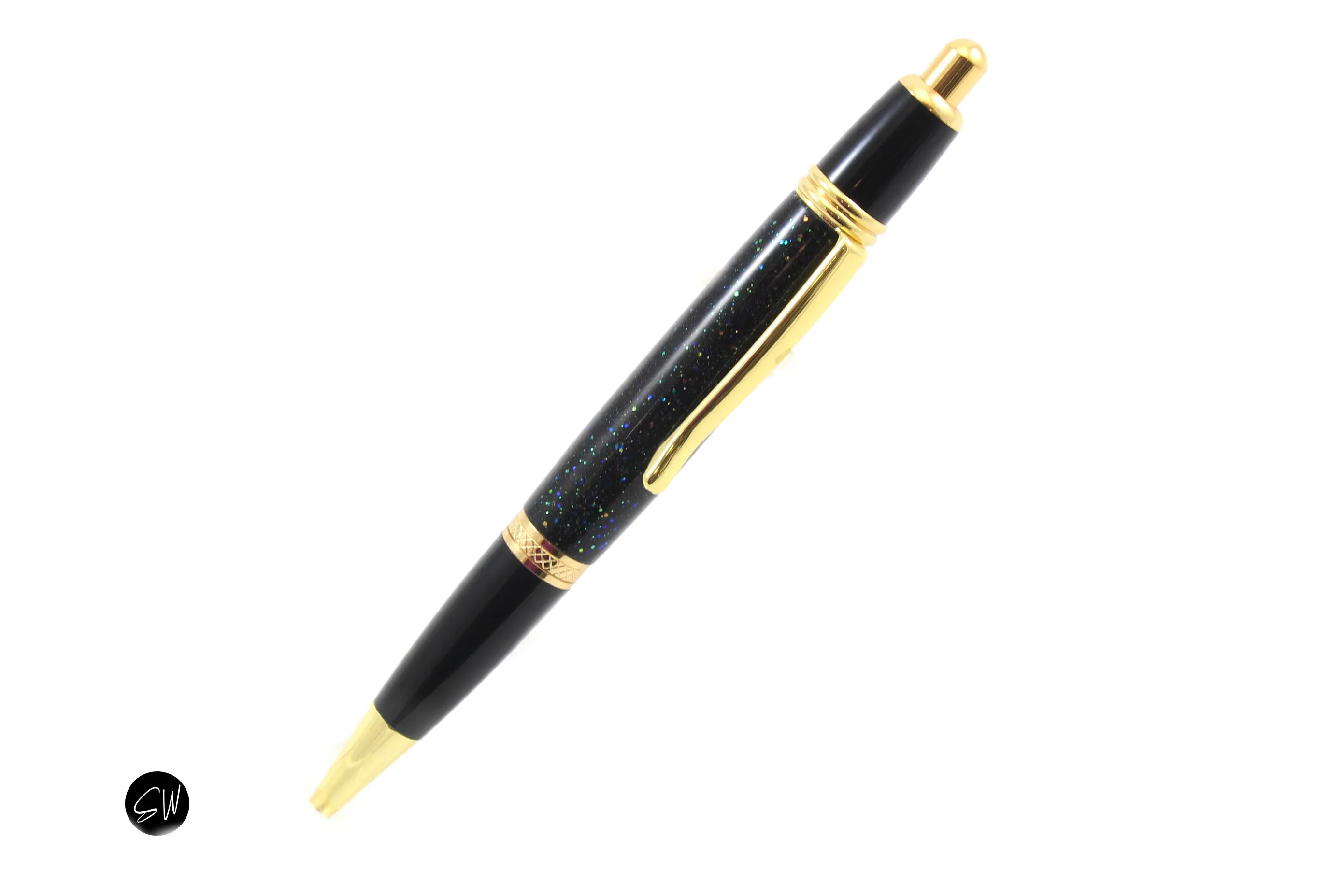 Glittery Click Pen
