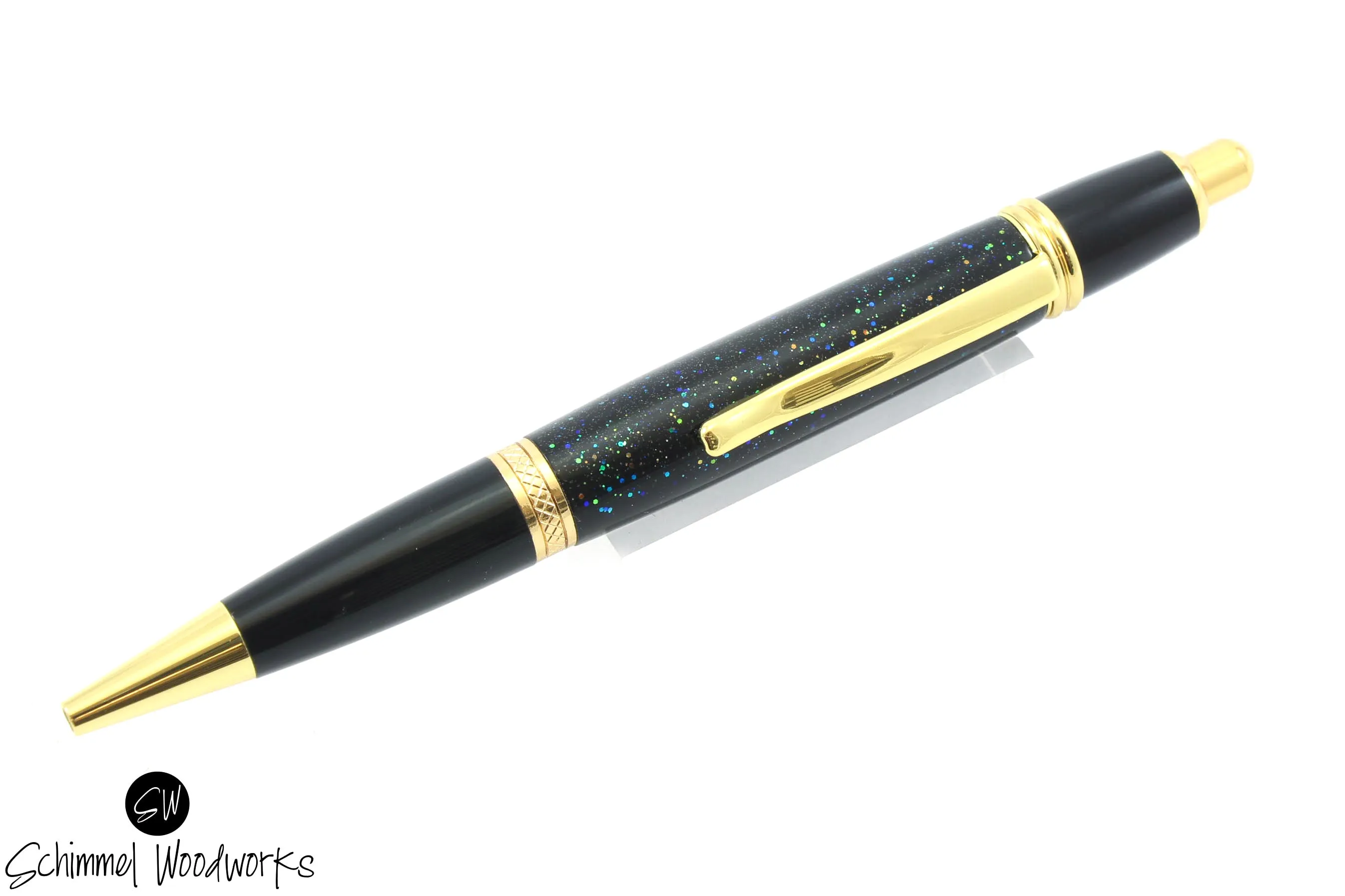 Glittery Click Pen