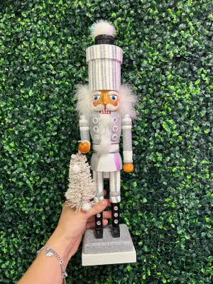 Glittery Jumbo Nutcracker