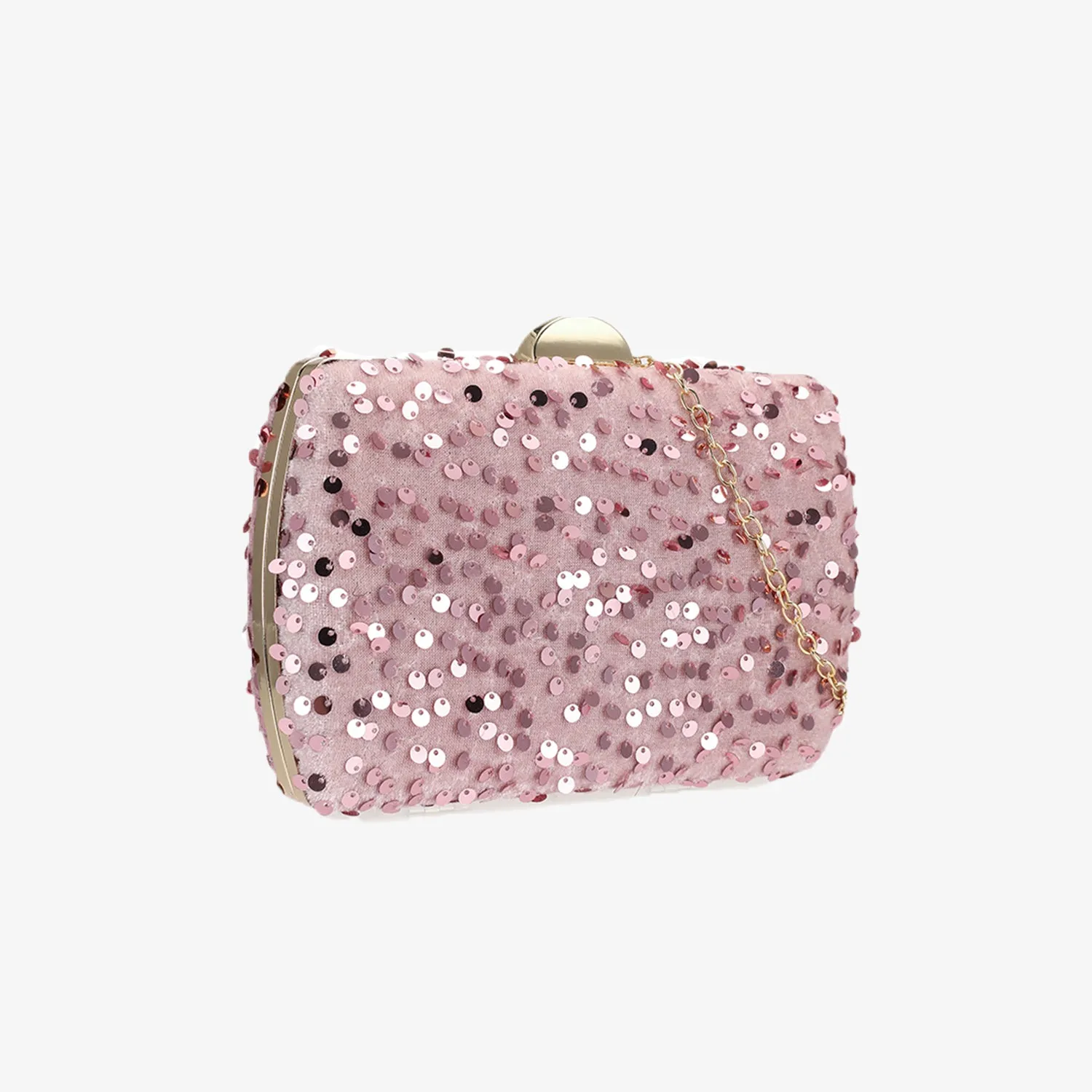 Glittery Party Ball Clutch Bag