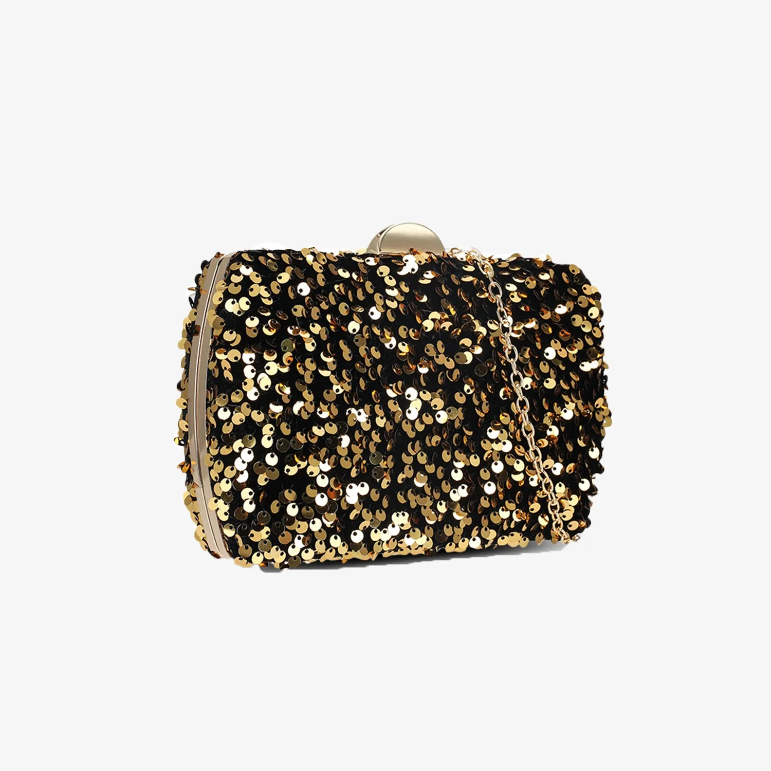 Glittery Party Ball Clutch Bag
