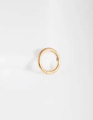 Gold 5mm Clicker Earring