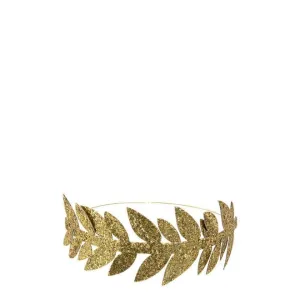 Gold Leaf Party Crowns