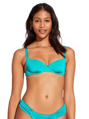 Goldie Underwire Top in Oceana Shimmer Ecolux