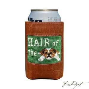 Hair of the Dog Needlepoint Can Cooler