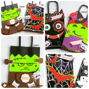 Halloween Party Bags / Trick or Treat Favor Bags