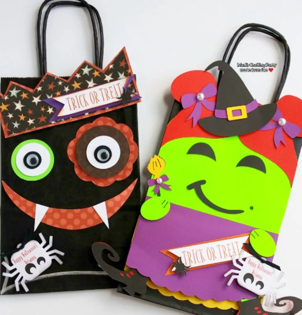 Halloween Party Bags / Trick or Treat Favor Bags