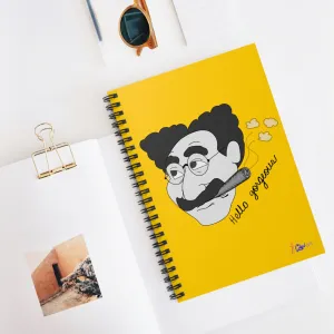 Hello Gorgeous Spiral Notebook - Ruled Line