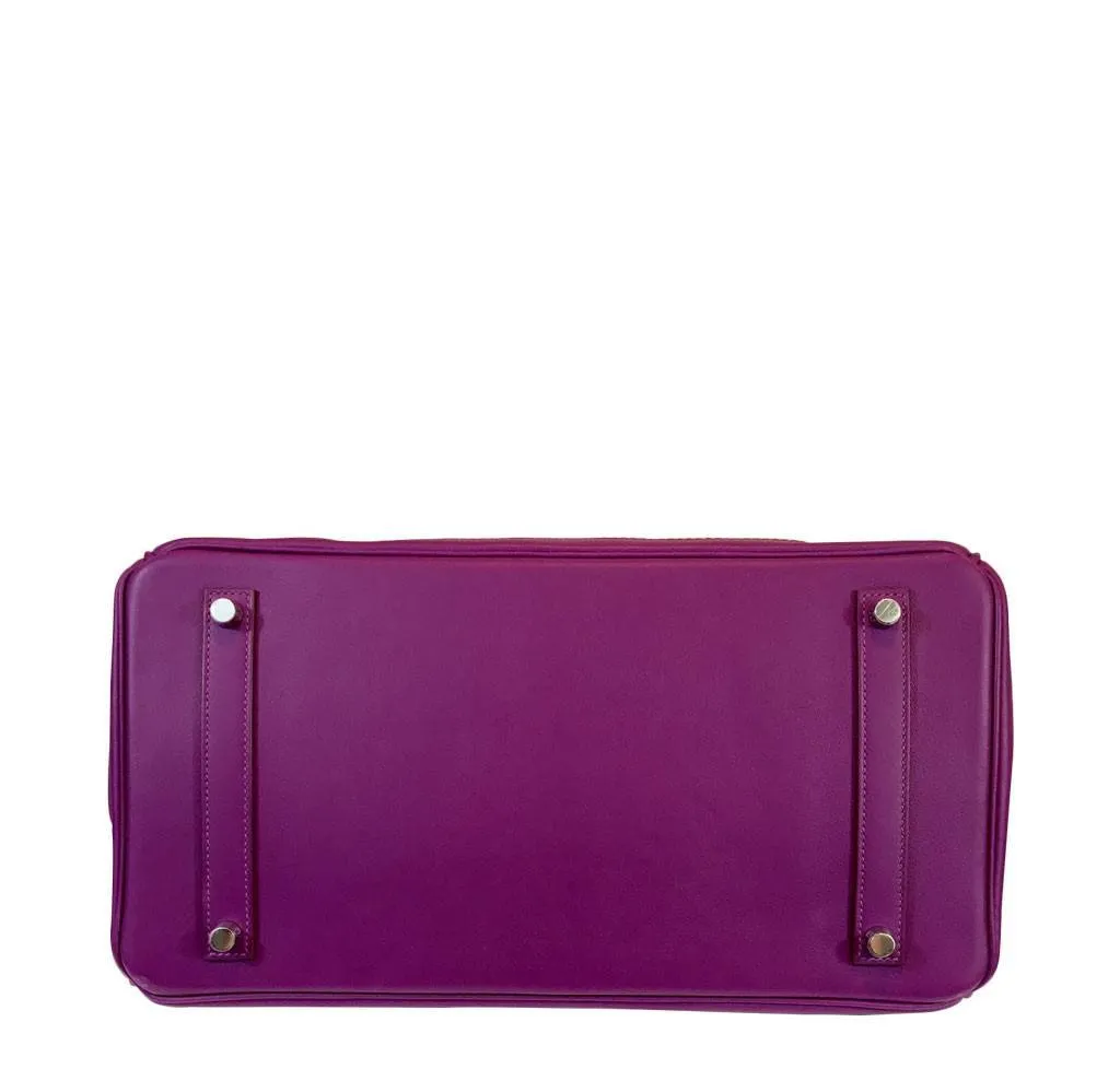 Hermès Birkin 35 Ghillies Anemone Bag PHW