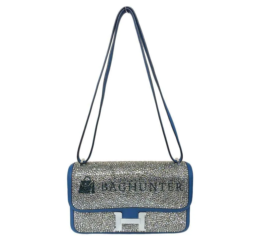 Hermès Constance Elan Bag Bespoke Swarovski Crystals