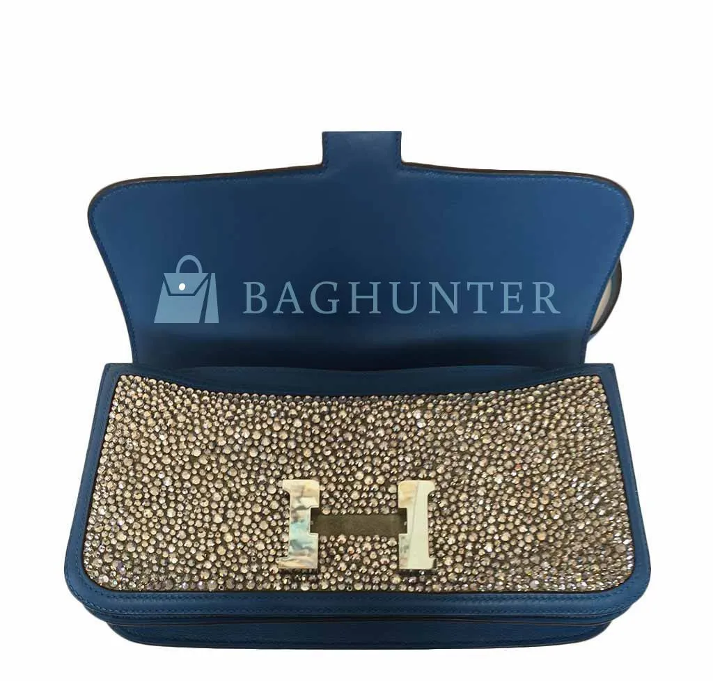 Hermès Constance Elan Bag Bespoke Swarovski Crystals