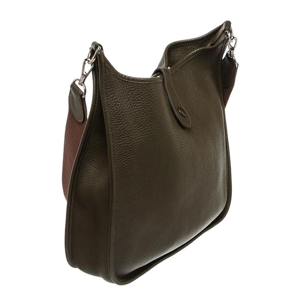 Hermès Evelyne I Bag Brown Clemence Leather