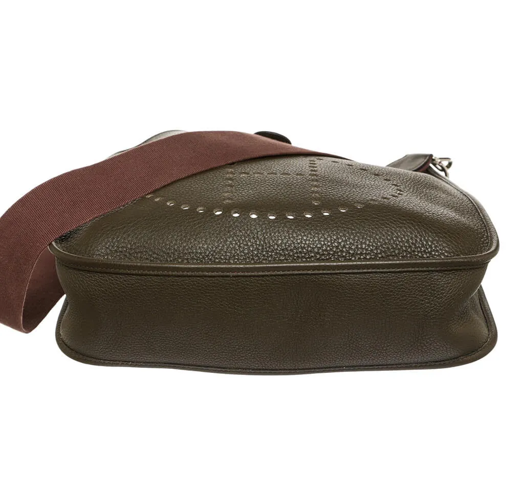 Hermès Evelyne I Bag Brown Clemence Leather