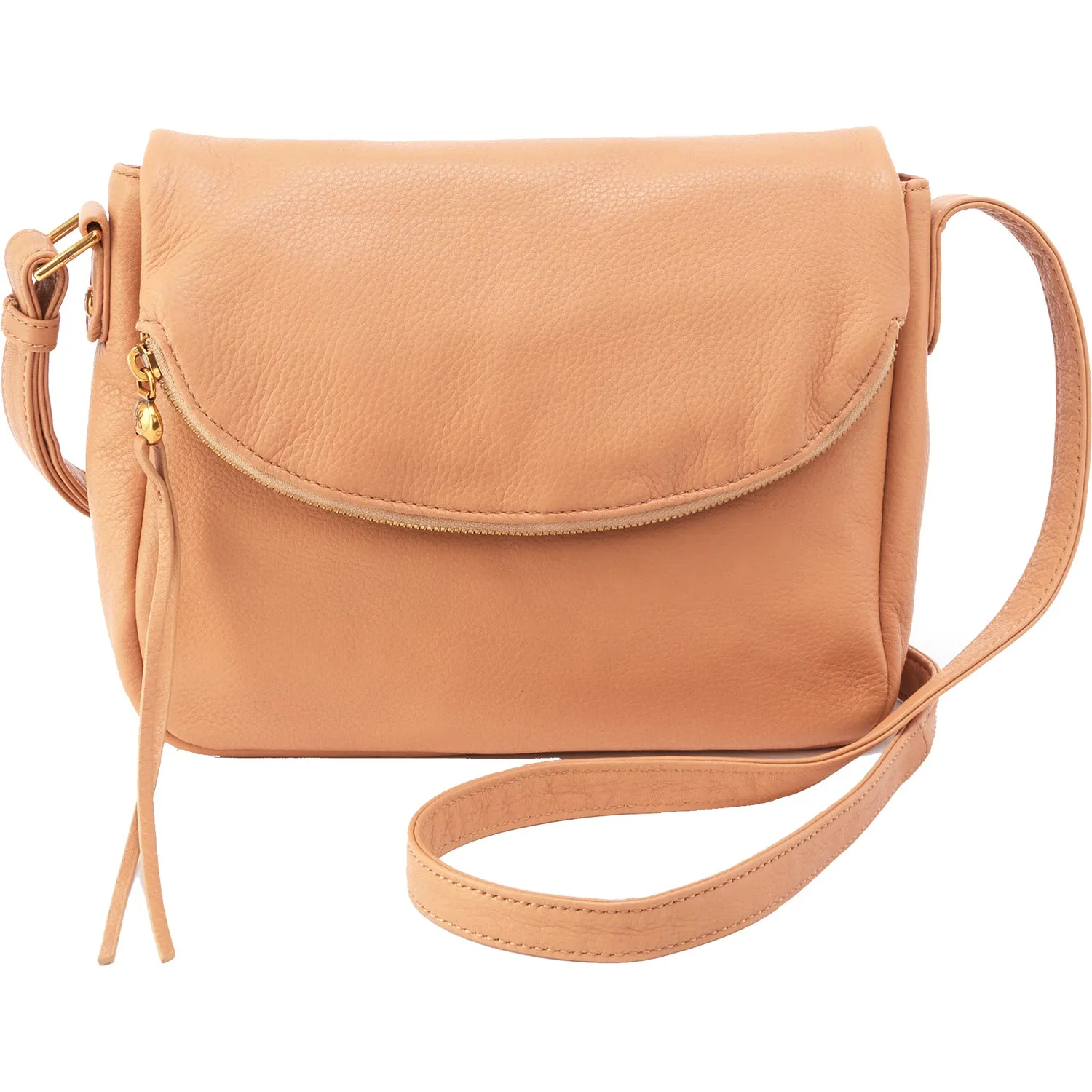 Hobo Fern Messenger Sandstorm Pebbled Leather