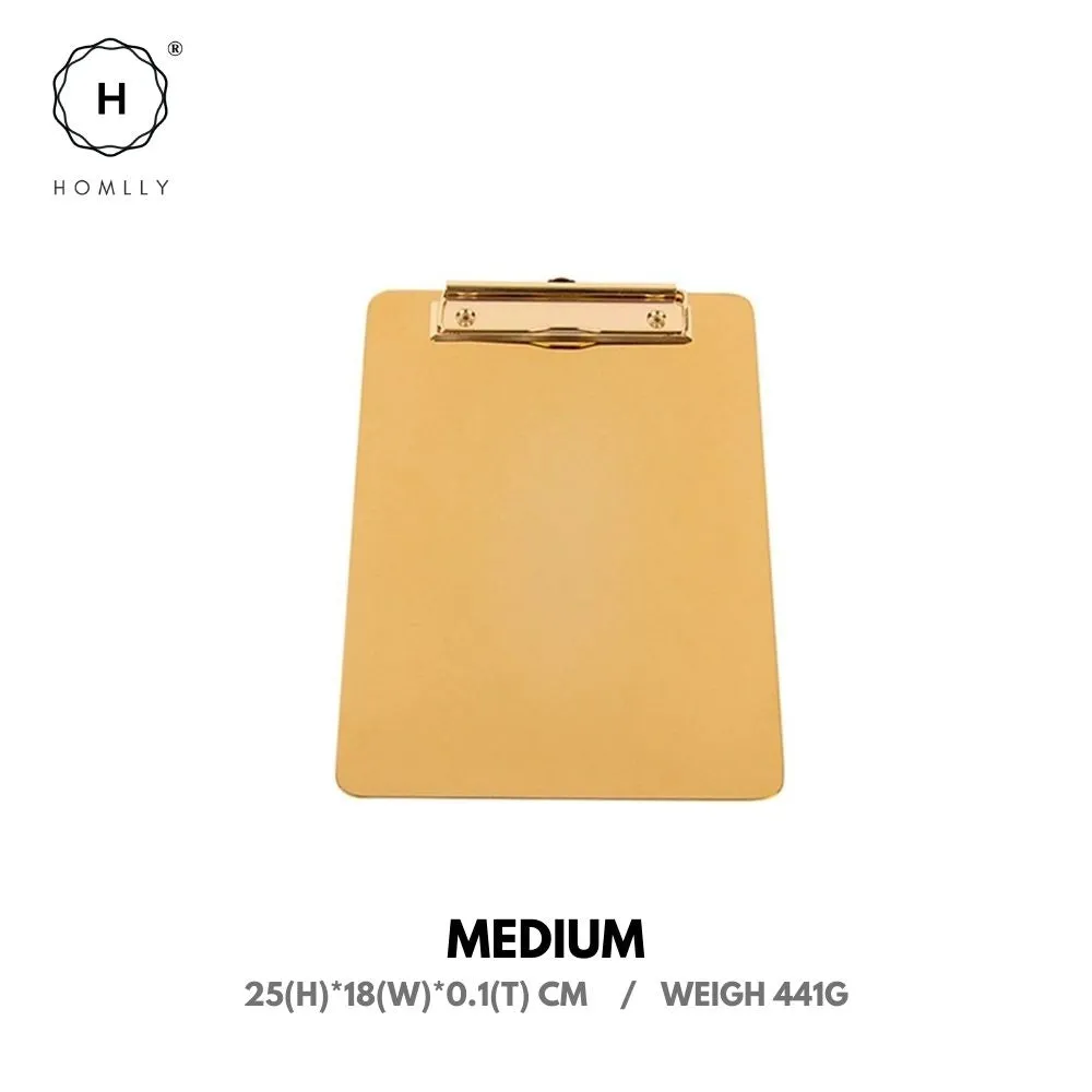Homlly Keii Gold Writing ClipBoard