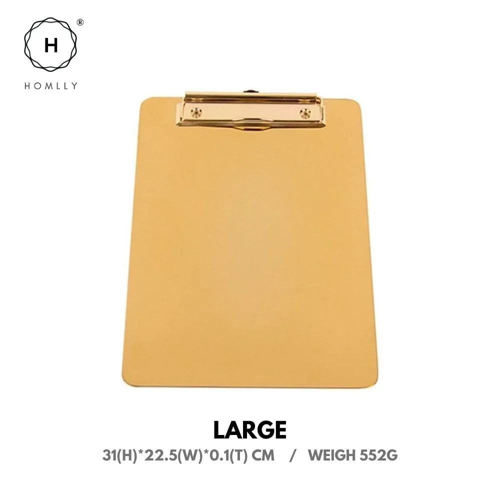 Homlly Keii Gold Writing ClipBoard