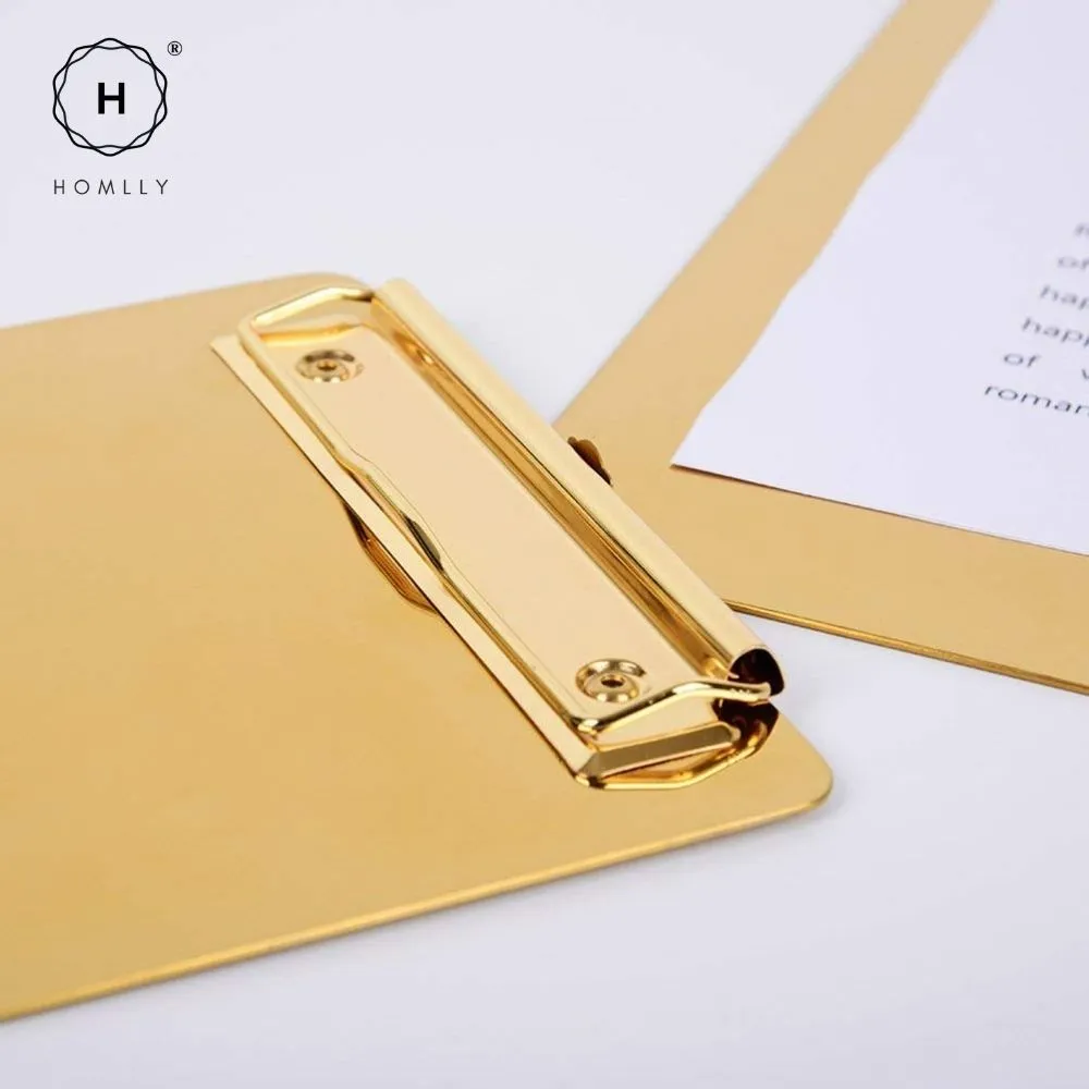 Homlly Keii Gold Writing ClipBoard