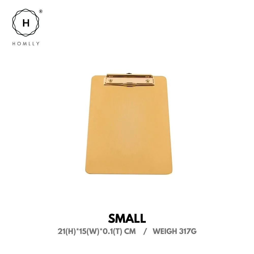 Homlly Keii Gold Writing ClipBoard