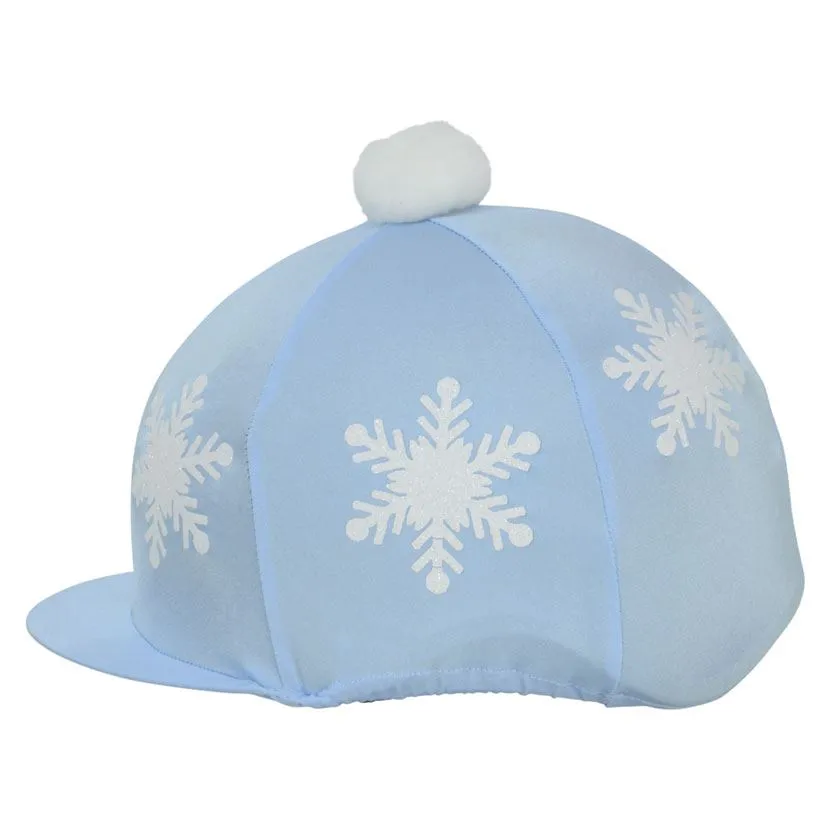 Hy Equestrian Snowflake with Pom Pom Hat Cover
