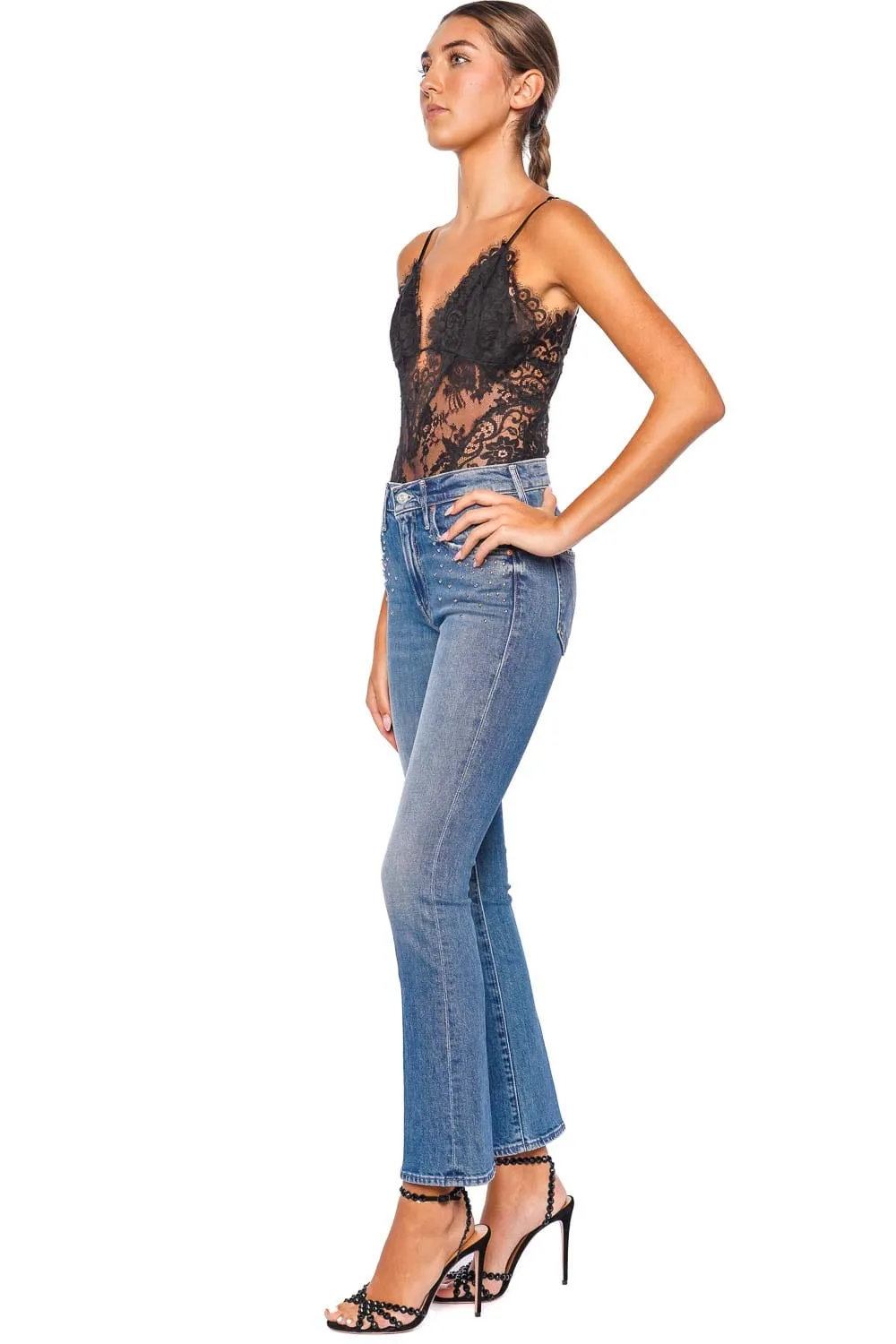 Illustration Black Lace Teddy